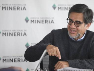 Presidente de la Agencia Nacional de Minería (ANM), Álvaro Pardo.
