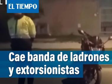Policía de Soacha desarticuló la banda dedicada al hurto de motocicletas