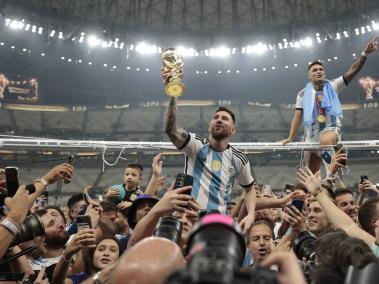 Lionel Messi, campeón del Mundial.