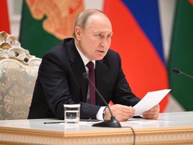 Presidente de Rusia, Vladimir Putin.
