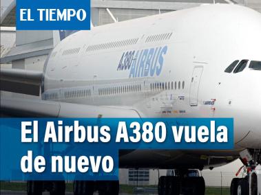 Con una capacidad para hasta 853 personas, el A380 es el avión de pasajeros más grande del mundo.