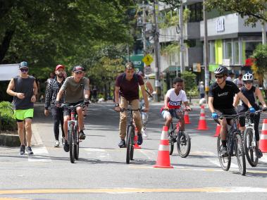 Más de 100 mil personas asistieron a la ciclovías de la ciudad en 2022.