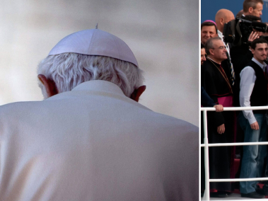 El Papa Francisco pidió orar por la salud de Benedicto XVI el pasado 28 de diciembre.
