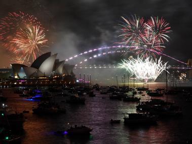 Año Nuevo en Sidney (Australia)