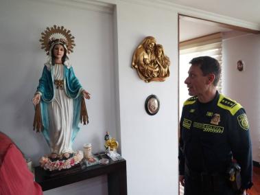 E director de la Policía es devoto de la Virgen María.