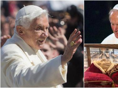 El papa emérito será enterrado en la tumba que perteneció a Juan Pablo II y Juan XXIII.