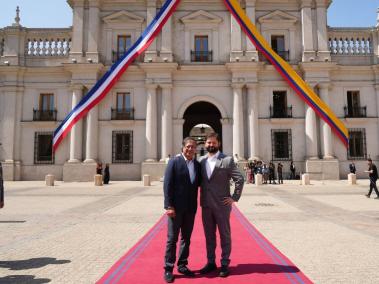 Los presidentes Gustavo Petro y Gabriel Boric