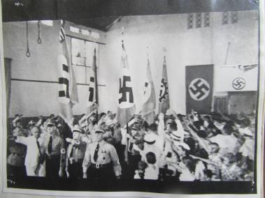 El nazismo, liderado por Hitler, tuvo aceptación en algunas personas que vivían en Barranquilla.