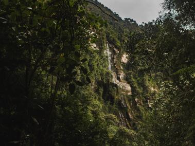 La cascada La Chorrera está ubicada en Choachí.