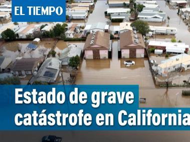 El presidente de Estados Unidos, Joe Biden, declaró el estado de catástrofe grave en California, donde este domingo están previstas nuevas tormentas.