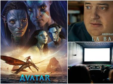 'The Whale' y 'Avatar: the way of water', dos de las películas más discutidas durante este inicio de año.