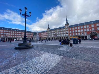 Plaza Mayor, en Madrid.