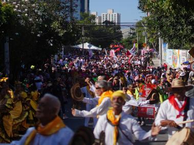 Gran Parada Carlos Franco en el Carnaval de Barranquilla.