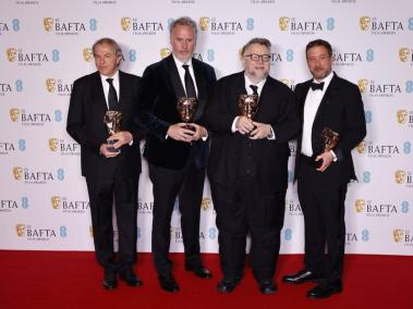 La reimaginación de "Pinocchio", dirigida por Guillermo del Toro, se hizo con el Bafta a mejor película animada este domingo en los premios de la academia del cine británico.