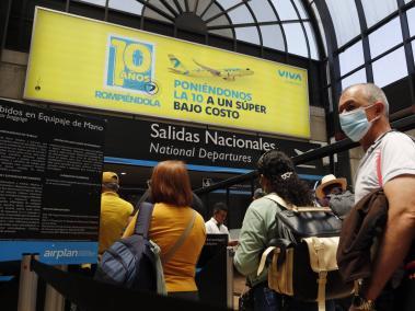 Viajeros de Viva Air en Rionegro