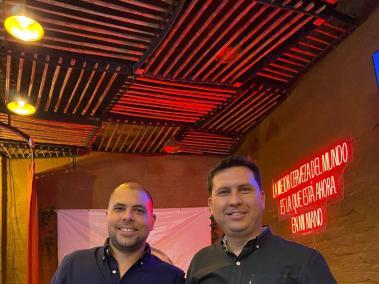 Andres Mauricio Escobar y Juan David Pérez crearon STP Network desde la universidad.