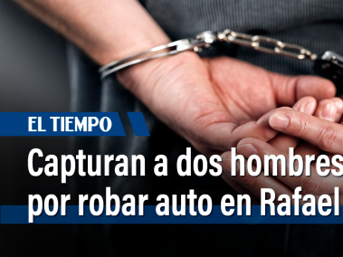 Dos hombres fueron capturados por intentar robar un vehículo en Rafael Uribe