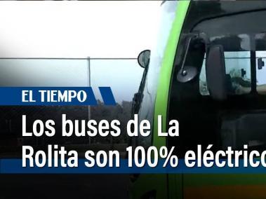 Los buses de La Rolita 100% eléctricos