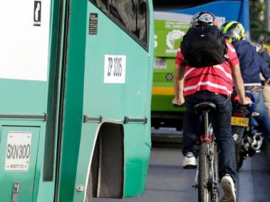En Bogotá se han registrado varias muertes de ciclistas a causa de buses.