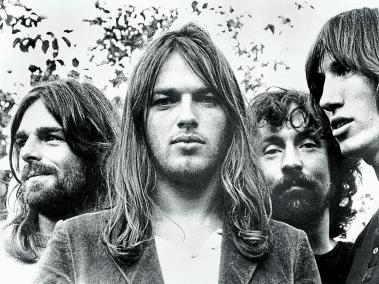 La formación de Pink Floyd en 1973 (de izq. a der.): Rick Wright, Dave Gilmour, Nick Mason y Roger Waters.