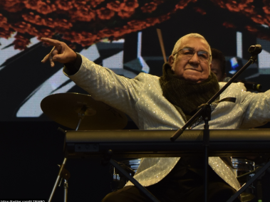 El maestro Alci Acosta en el Festival Estéreo Picnic 2023.