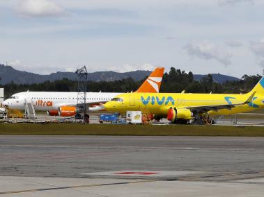 Difícil situación viven las aerolíneas Ultra Air y Viva Air en Colombia.