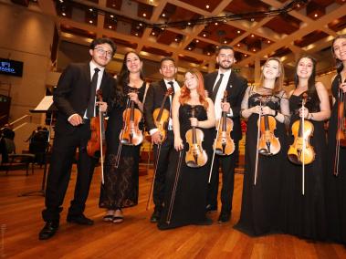 La Filarmónica Juvenil de Cámara, hace parte de la Orquesta Filarmónica de Bogotá.