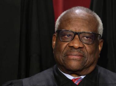 El juez del Tribunal Supremo Clarence Thomas