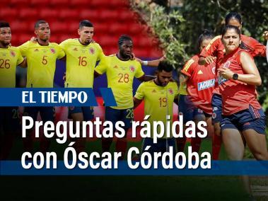 EL TIEMPO realizó breves preguntas a Óscar Córdoba, exfutbolista y comentarista deportivo colombiano.