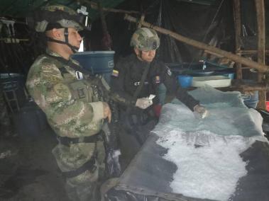 La cocaína incautada fue avaluada en 68 mil millones de pesos.