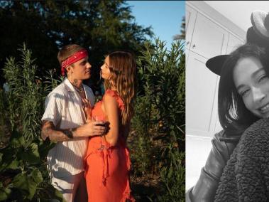 Justin Bieber junto a su esposa Hailey Baldwin.