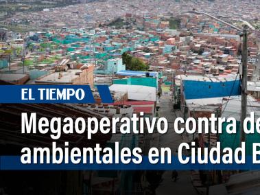 Megaoperativo contra delitos ambientales en Ciudad Bolívar