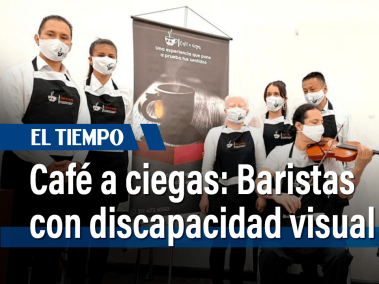 Café a ciegas: Baristas con discapacidad visual