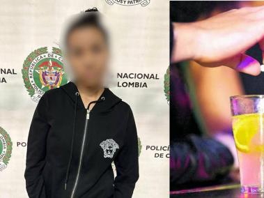 La mujer fue capturada en Medellín