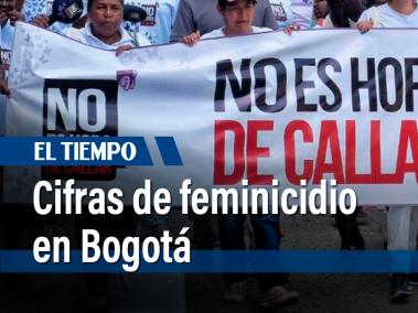 Cifras de feminicidio en Bogotá