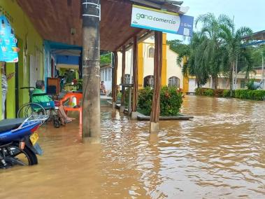 Puerto Triunfo, en el Magdalena Medio, fue unos de los municipios afectados.