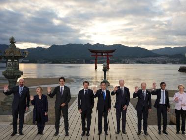 Reunión del G7 en Hiroshima.