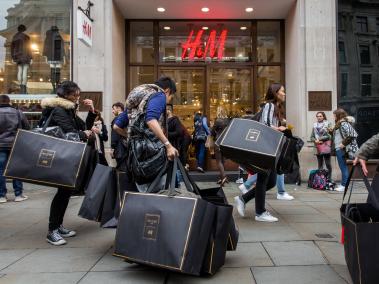 NYT: La presentación de Balmain en H&M en Londres en noviembre del 2015.