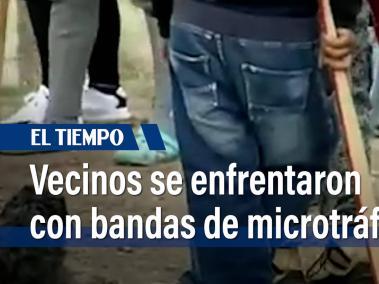Con palos, comunidad en Ciudad Bolívar se enfrentó con bandas
