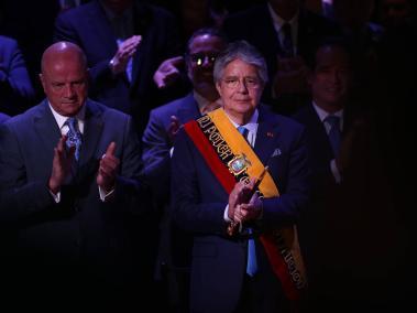 El presidente de Ecuador Guillermo Lasso.