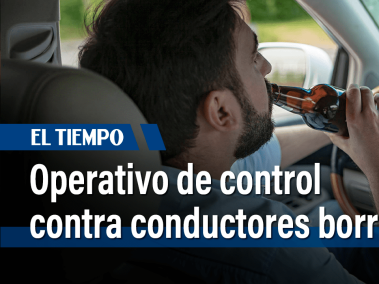 Operativo de control contra conductores borrachos en Chapinero