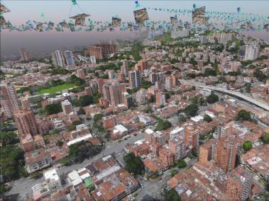 Lugares de Medellín modelados en 3D