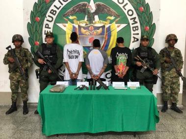 Presuntos integrantes de 'los del Oasis' de Puerto Berrío, Antioquia