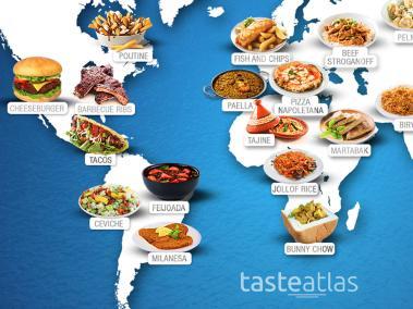 Los platos más representativos del mundo, según TasteAtlas.