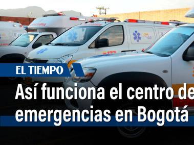 Así funciona el CRUE, centro regulador de urgencias y emergencias de Bogotá. Desde este lugar se coordina y regula el servicio de las ambulancias. El CRUE atiende más de 1.600 llamadas diarias y coordina la red de 706 ambulancias públicas y 198 privadas