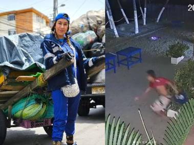 A 'Marce la recicladora' la robaron en Santa Marta