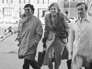 De izq. a der., Richard BenViniste, Jill Wine-Banks y James F. Neal: los fiscales asistentes del caso Watergate.