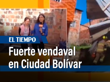 Vendaval en Ciudad Bolívar levantó tejas de las viviendas