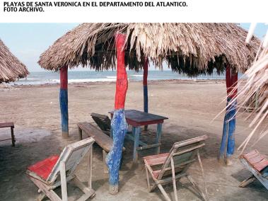 as playas de Santa Verónica se encuentran en el municipio de Juan de Acosta, Atlántico.