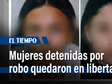 Las capturadas le habrían dado sustancias alucinógenas a dos extranjeros en el centro de Bogotá para robarlos y dejarlos inconscientes en un hotel.